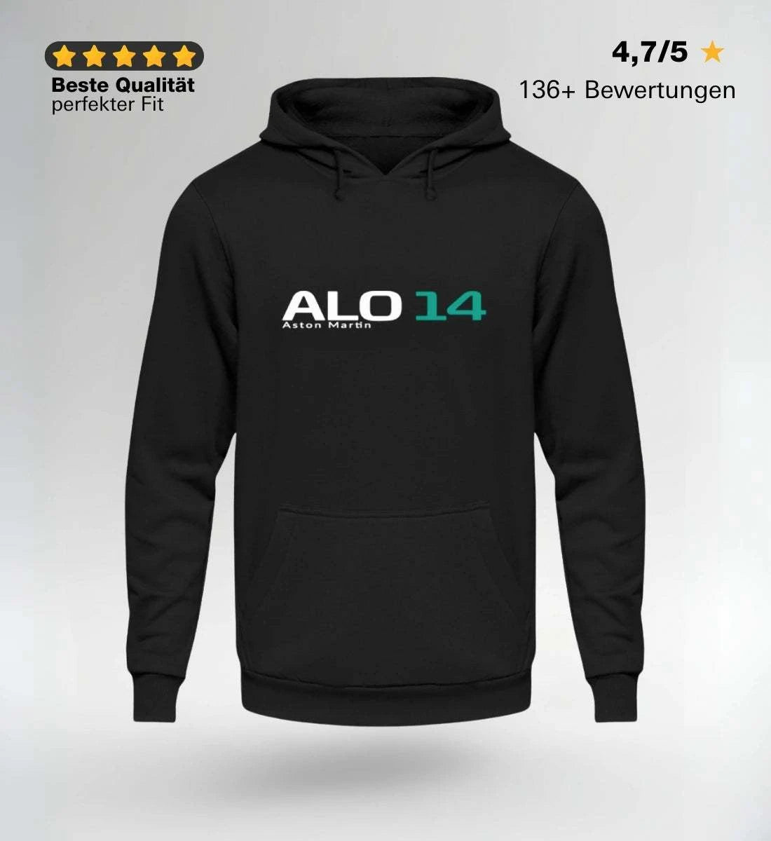Image of NOVAWEAR ALO 14 Motorsport Hoodie – Limited Edition Streetwear